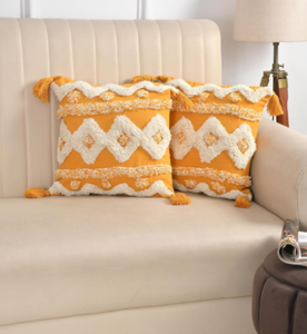 Aesthetic Throw Cushion Cover – Boho