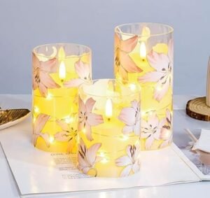Scented Soy Candle – Vanilla & Sandalwood