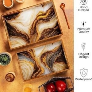 Aesthetic Tray – Marble Print